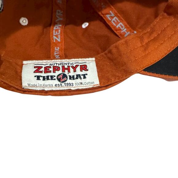 Vintage University of Texas UT Longhorns Zephyr The Z Hat Embroidered Hat Cap - Picture 5 of 8